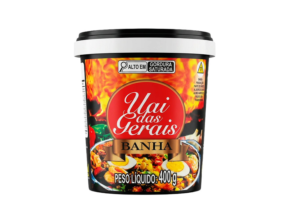 BANHA UAI DAS GERAIS 400 G (CX 24 PT)
